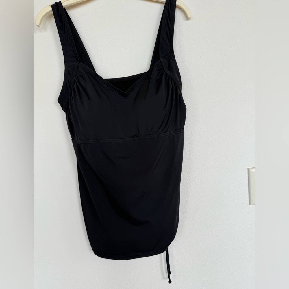 Black Tankini Top Size 16 Swimsuits For All Aquabelle